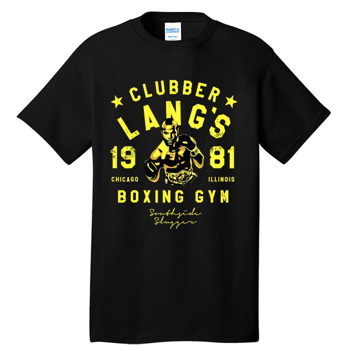 Clubber Lang's Boxing Gym Tall T-Shirt