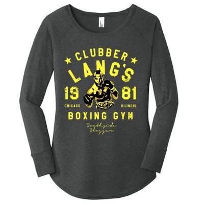 Clubber Lang's Boxing Gym Women's Perfect Tri Tunic Long Sleeve Shirt