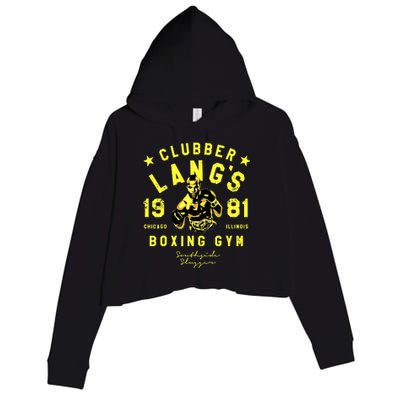 Clubber Lang's Boxing Gym Crop Fleece Hoodie