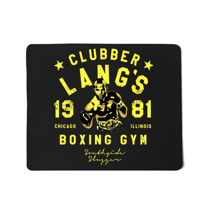 Clubber Lang's Boxing Gym Mousepad