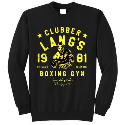 Clubber Lang's Boxing Gym Tall Sweatshirt