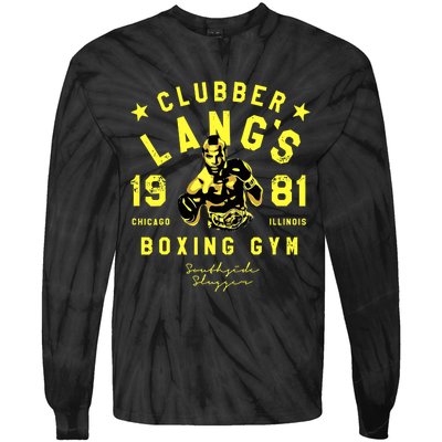 Clubber Lang's Boxing Gym Tie-Dye Long Sleeve Shirt