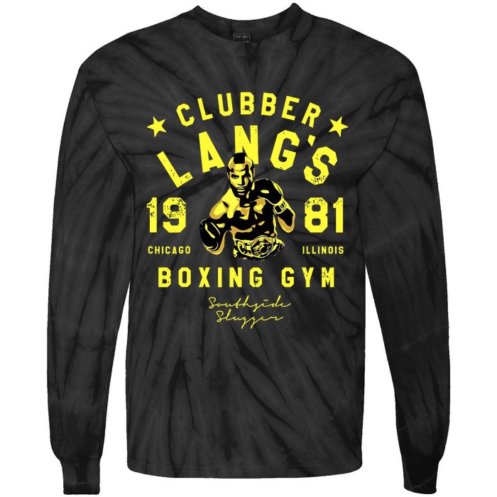 Clubber Lang's Boxing Gym Tie-Dye Long Sleeve Shirt