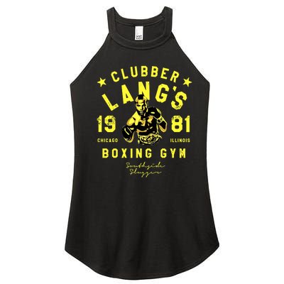 Clubber Lang's Boxing Gym Women's Perfect Tri Rocker Tank