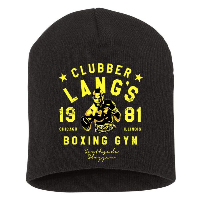 Clubber Lang's Boxing Gym Short Acrylic Beanie