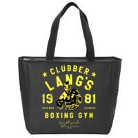 Clubber Lang's Boxing Gym Zip Tote Bag