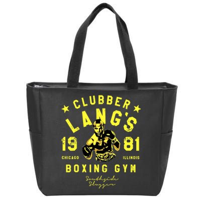 Clubber Lang's Boxing Gym Zip Tote Bag