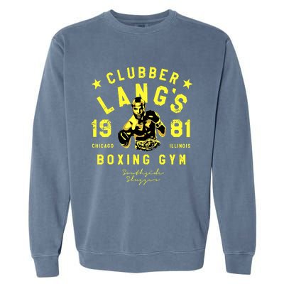 Clubber Lang's Boxing Gym Garment-Dyed Sweatshirt