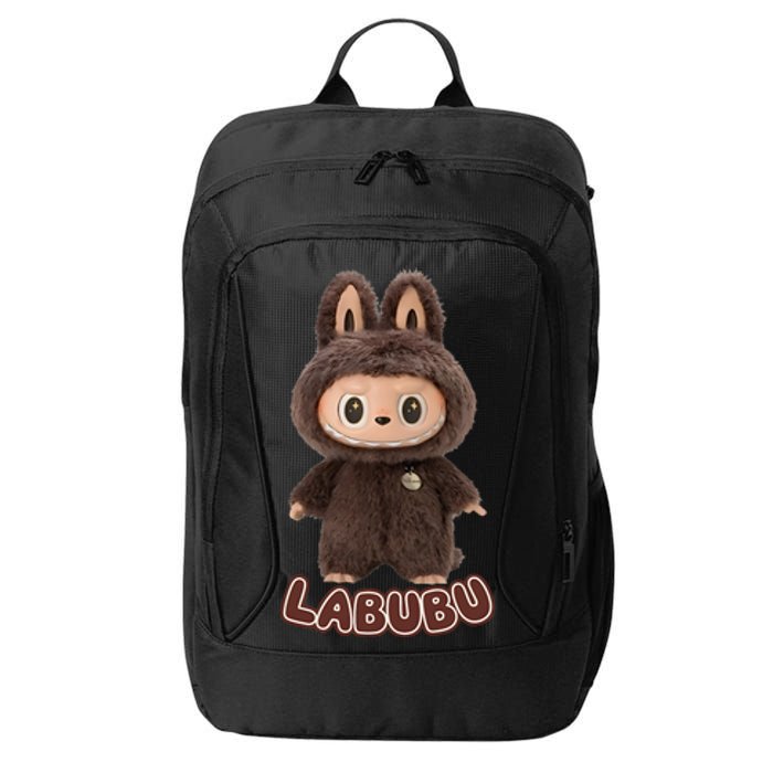 Cute Labubu Classic Pose Fun Labubu Lover Gifts City Backpack