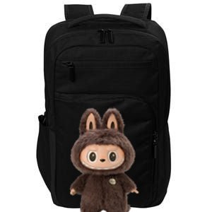 Cute Labubu Classic Pose Fun Labubu Lover Gifts Impact Tech Backpack