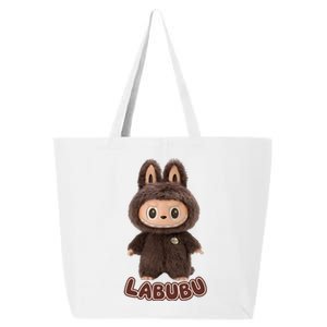 Cute Labubu Classic Pose Fun Labubu Lover Gifts 25L Jumbo Tote