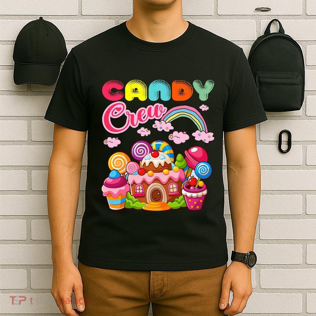 Candy Land Candy Crew Decorations Sweetie Candy Squad T-Shirt
