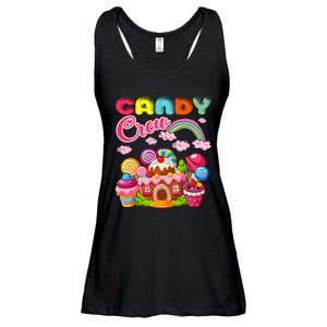 Candy Land Candy Crew Decorations Sweetie Candy Squad Ladies Essential Flowy Tank