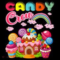Candy Land Candy Crew Decorations Sweetie Candy Squad Premium T-Shirt