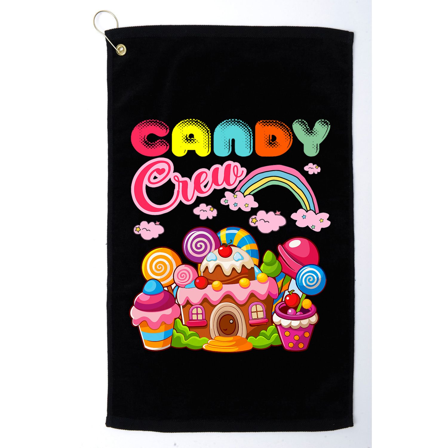 Candy Land Candy Crew Decorations Sweetie Candy Squad Golf Towel