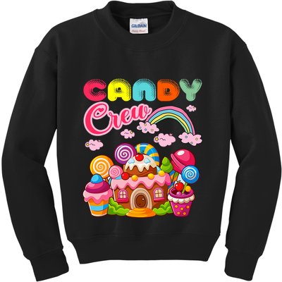 Candy Land Candy Crew Decorations Sweetie Candy Squad Kids Sweatshirt
