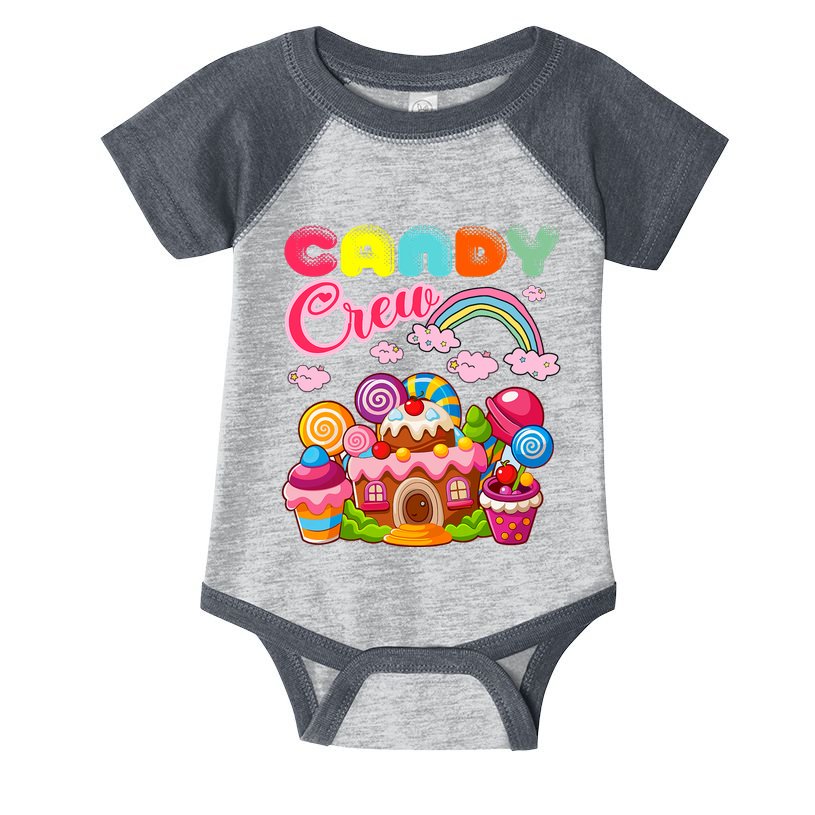 Candy Land Candy Crew Decorations Sweetie Candy Squad Infant Baby Jersey Bodysuit