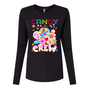 Candy Land Candy Crew Party Halloween Costumes Adult Womens Cotton Relaxed Long Sleeve T-Shirt