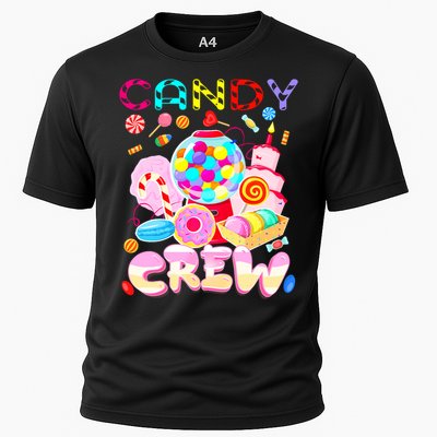 Candy Land Candy Crew Party Halloween Costumes Adult Cooling Performance Crew T-Shirt