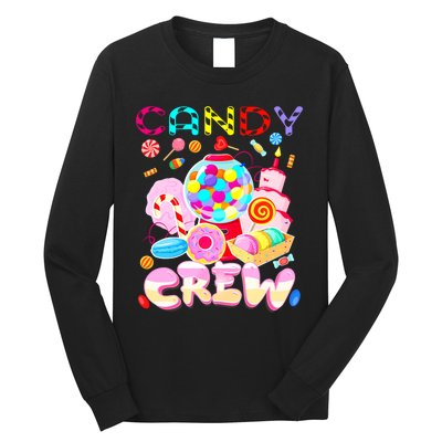 Candy Land Candy Crew Party Halloween Costumes Adult Long Sleeve Shirt