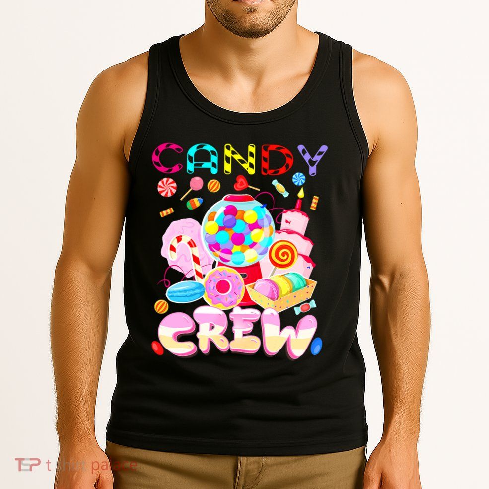Candy Land Candy Crew Party Halloween Costumes Adult Tank Top
