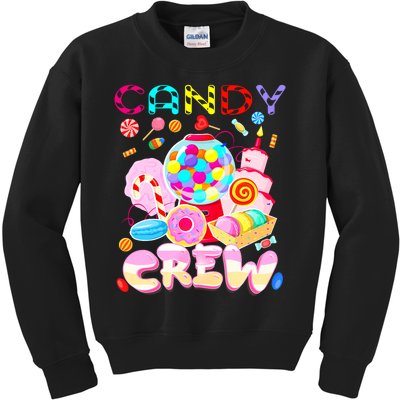 Candy Land Candy Crew Party Halloween Costumes Adult Kids Sweatshirt