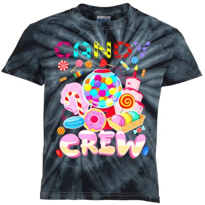 Candy Land Candy Crew Party Halloween Costumes Adult Kids Tie-Dye T-Shirt