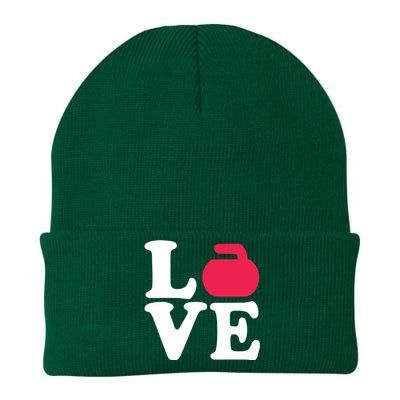 Curling Love Knit Cap Winter Beanie