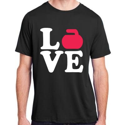 Curling Love Adult ChromaSoft Performance T-Shirt