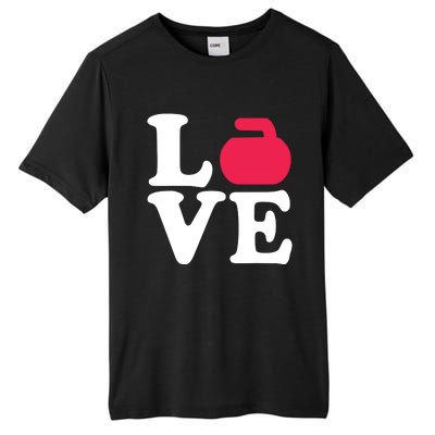 Curling Love Tall Fusion ChromaSoft Performance T-Shirt