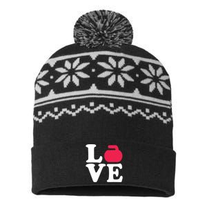 Curling Love USA-Made Snowflake Beanie