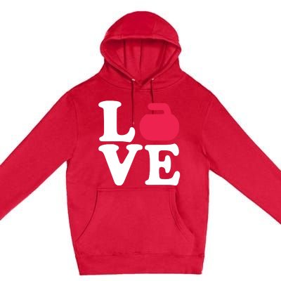 Curling Love Premium Pullover Hoodie