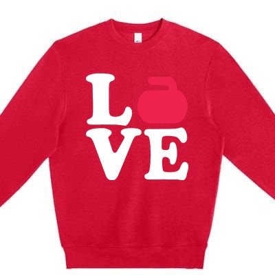 Curling Love Premium Crewneck Sweatshirt