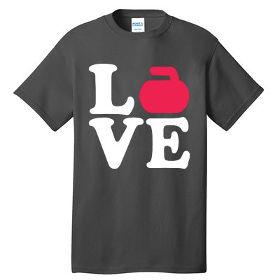 Curling Love Tall T-Shirt