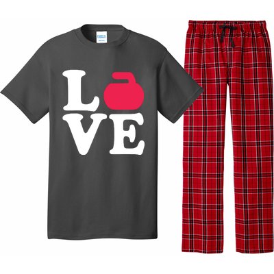 Curling Love Pajama Set