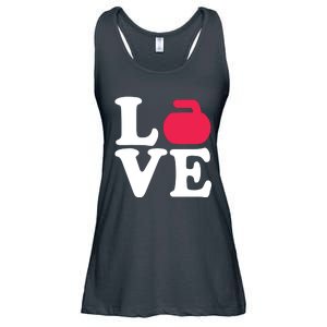 Curling Love Ladies Essential Flowy Tank