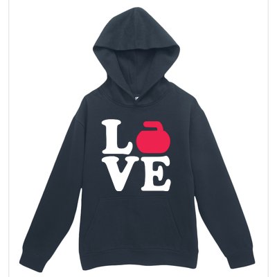 Curling Love Urban Pullover Hoodie