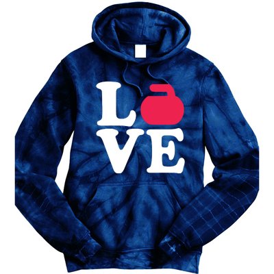 Curling Love Tie Dye Hoodie