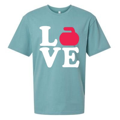 Curling Love Sueded Cloud Jersey T-Shirt