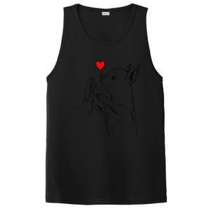 Chihuahua Love Cute Dog Mom Funny Gift PosiCharge Competitor Tank