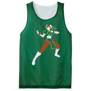 Chun Li Mesh Reversible Basketball Jersey Tank