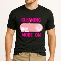 Cleaning Lady Cleaning Mode On Housekeeper Cooling Performance Crew T-Shirt
