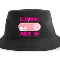 Cleaning Lady Cleaning Mode On Housekeeper Sustainable Bucket Hat