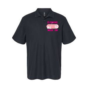 Cleaning Lady Cleaning Mode On Housekeeper Softstyle Adult Sport Polo