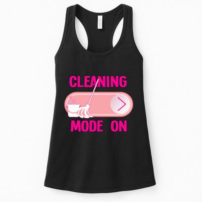 Cleaning Lady Cleaning Mode On Housekeeper Womens Tank Top
