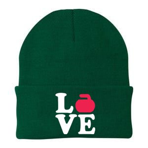 Curling Love Knit Cap Winter Beanie