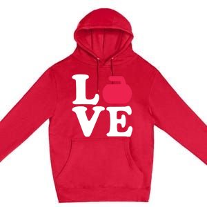 Curling Love Premium Pullover Hoodie