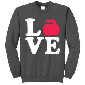 Curling Love Tall Sweatshirt