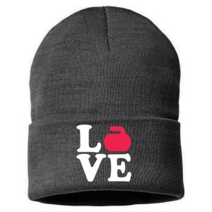 Curling Love Sustainable Knit Beanie