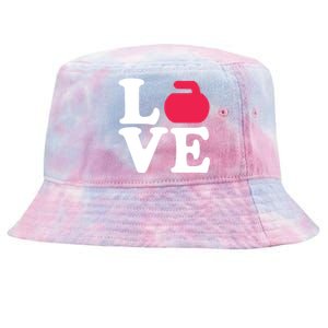 Curling Love Tie-Dyed Bucket Hat